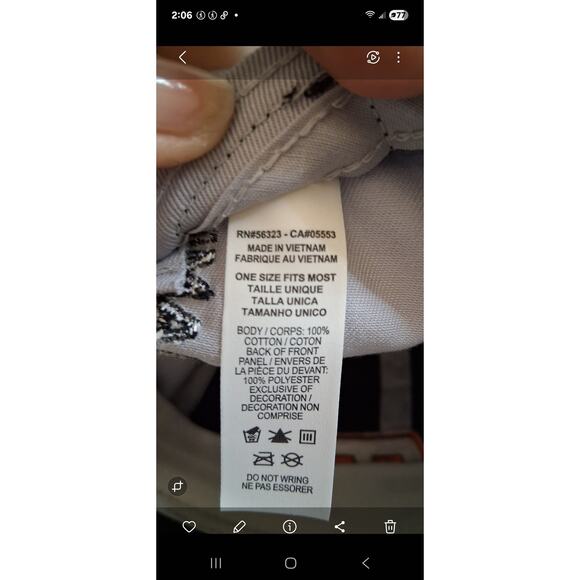 Nike Virginia Tech 2023 NCAA Women's Final Four Reginal Champs Hokies Hat - Picture 5 of 8